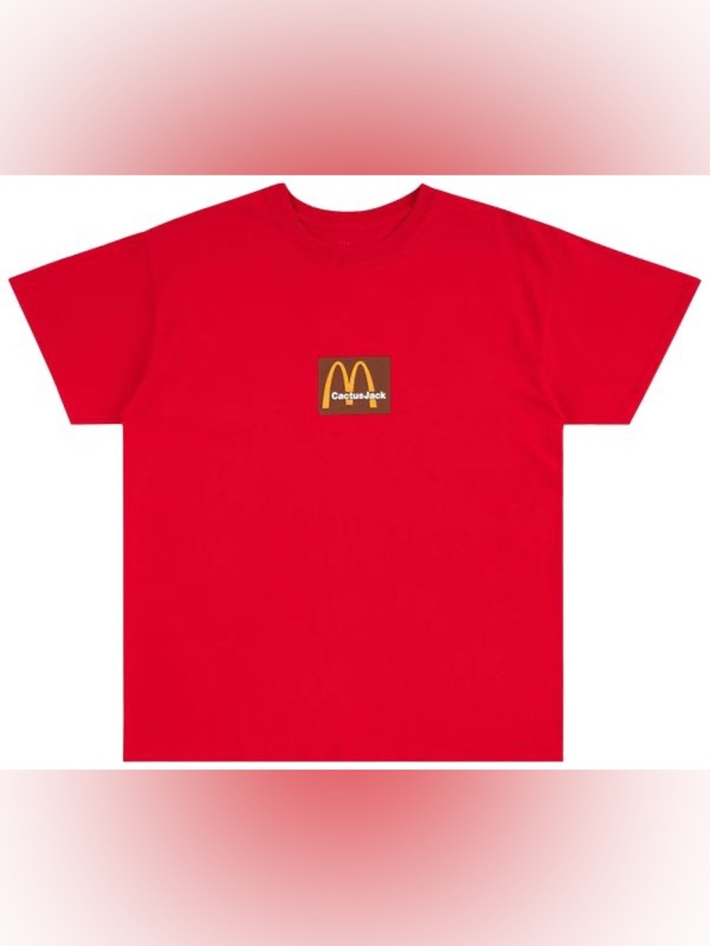 Cactus Jack by Travis Scott Sesame T-Shirt III 'Red' Size XL
